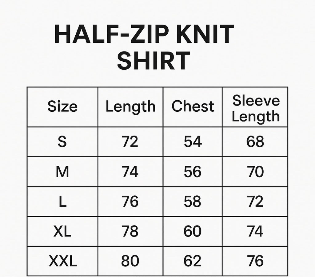 Zipper shirt