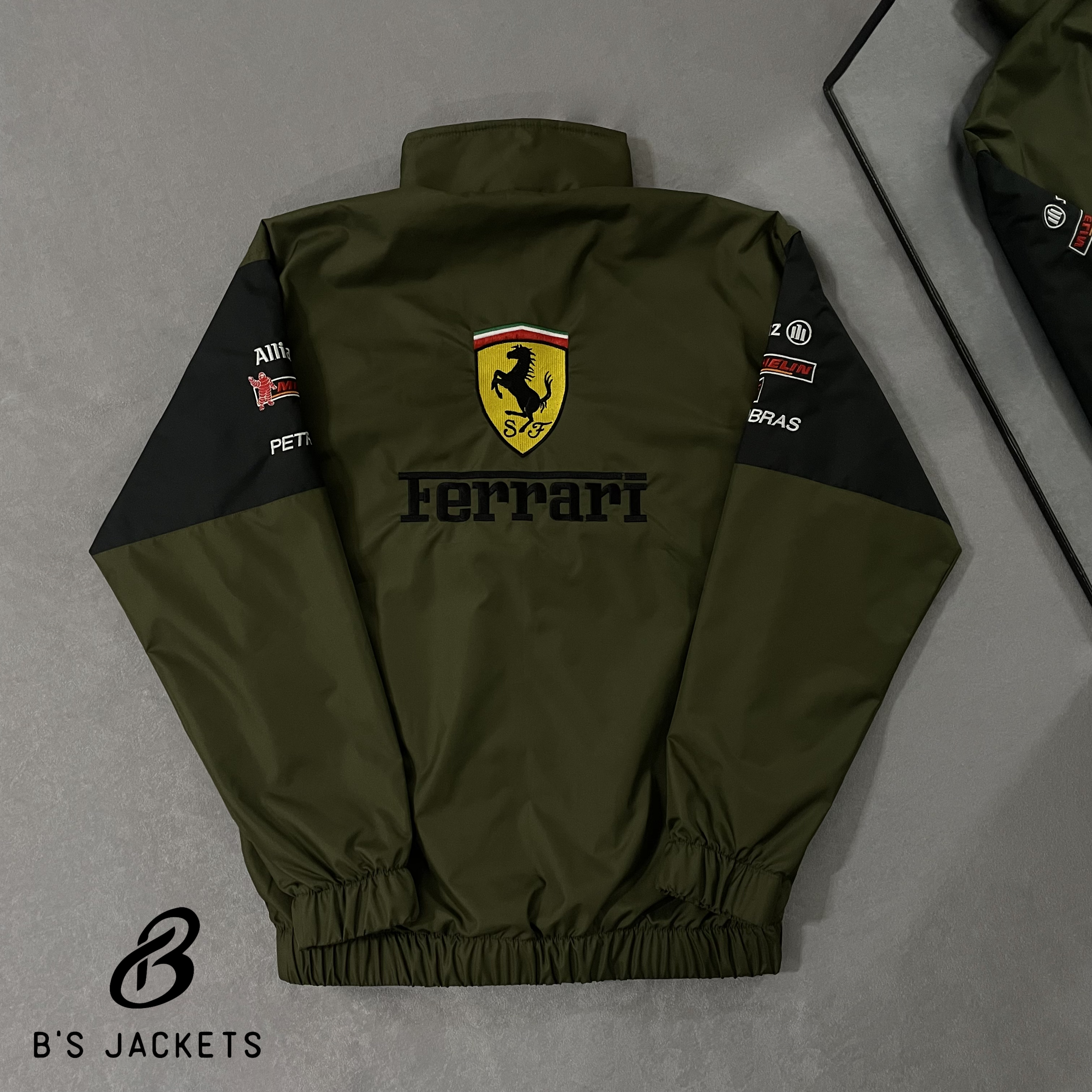 Racing sweater jackets