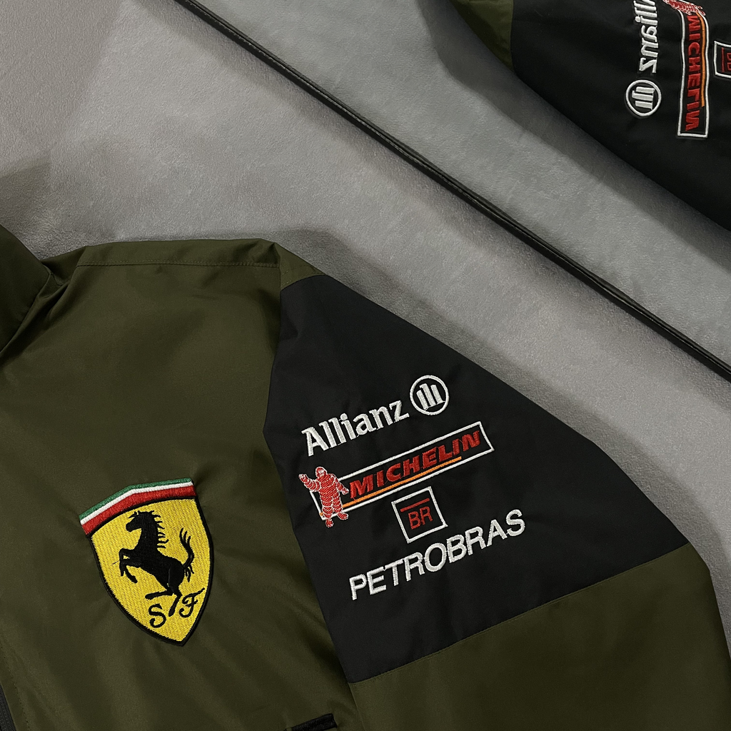 Racing sweater jackets