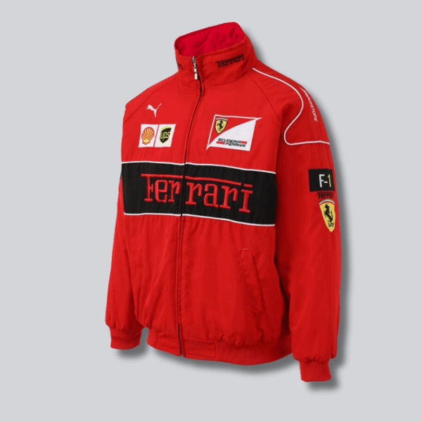 Ferrari red jacket